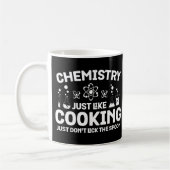 Mug Chimie Comme Cuisine Ne pas lick Spoon (Gauche)