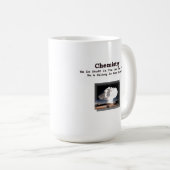 Mug Chimie - crime dans votre garage (tasse) (Devant droit)