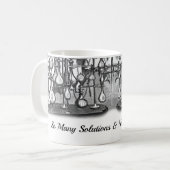 Mug Chimie de chimiste becher de cru de tant de (Devant gauche)