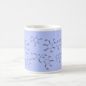 Mug chimie de thé et de café dans le bleu (Centre)