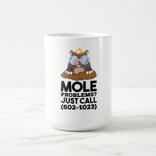 Mug Chimie - Problèmes de mole (Centre)