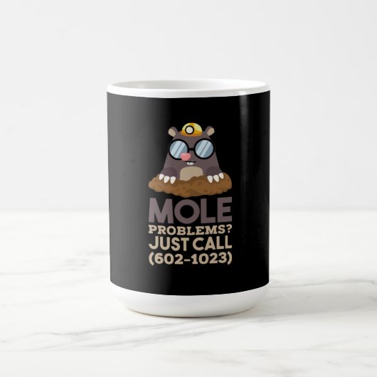 Mug Chimie - Problèmes de mole (Centre)