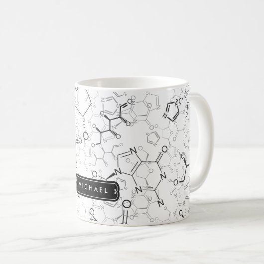 Mug Chimique Formule Motif Chimie Étudiant en chimie (Devant droit)