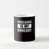 Mug Chimiste en chimie Chimiste Funny Avogadro est mon (Centre)