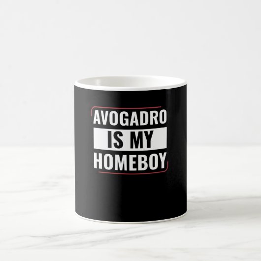 Mug Chimiste en chimie Chimiste Funny Avogadro est mon (Centre)