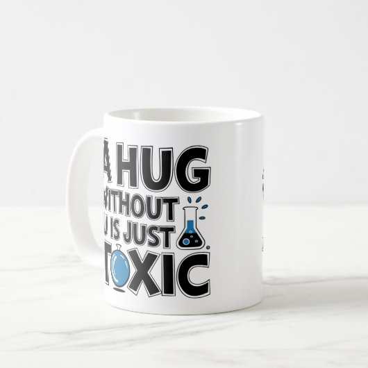 Mug Chimiste scientifique Nerd professeur de chimie de (Devant gauche)