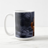 Mug Chimp en porcelaine lune (Gauche)