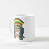 Mug Chimpanzé avec Dreadlocks et Casquette (Devant gauche)