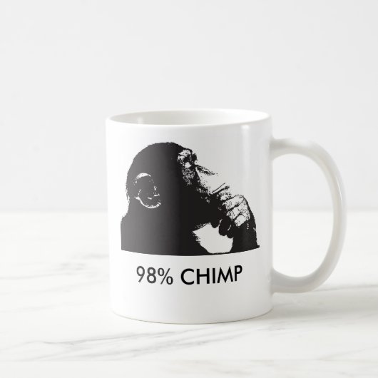Mug CHIMPANZÉ de 98% (Droite)