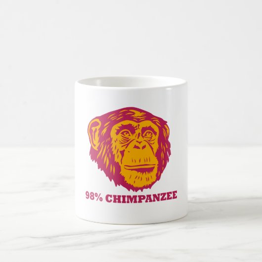 Mug Chimpanzé de 98% (Centre)