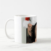Mug Chimpanzé de Père Noël (Gauche)