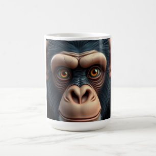Mug Chimpanzé drôle mignon fou 