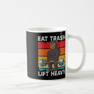 Mug Chimpanzé Gym Entraînement Poids Manger Trash Lift