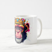 Mug Chimpanzé King Crown Tee (Devant droit)
