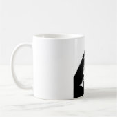 Mug Chimpanzé noir blanc (Gauche)