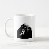 Mug Chimpanzé noir blanc (Gauche)
