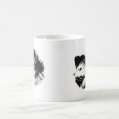 Mug Chimpanzé noir et blanc (Centre)