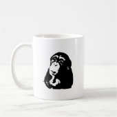 Mug Chimpanzé Pop Art Thinking (Gauche)