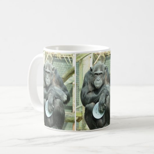 MUG CHIMPANZEE CUTE (Devant gauche)