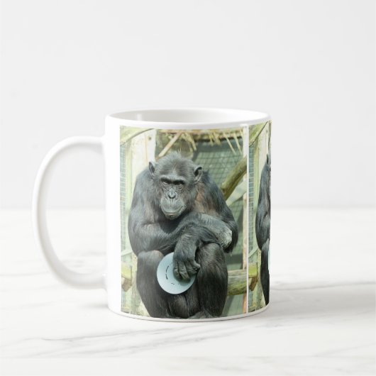 MUG CHIMPANZEE CUTE (Gauche)