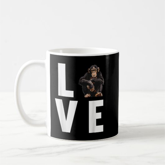 Mug Chimpanzés Chimpanzé (Gauche)