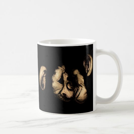 Mug chimpanzés embrassants (Droite)