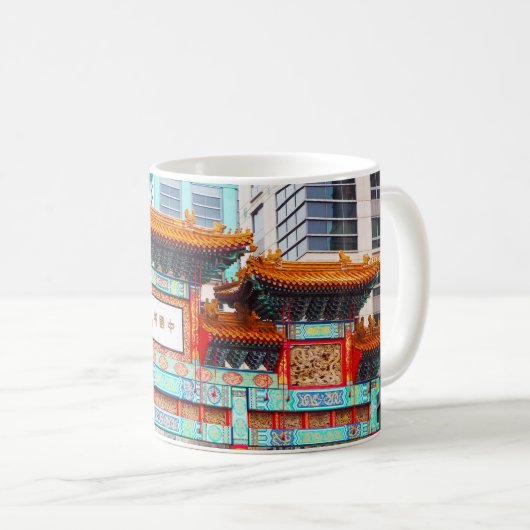 Mug Chinatown à Washington DC. (Devant droit)