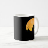 Mug Chinchilla Easy Halloween tenue Rodent Moon (Devant droit)