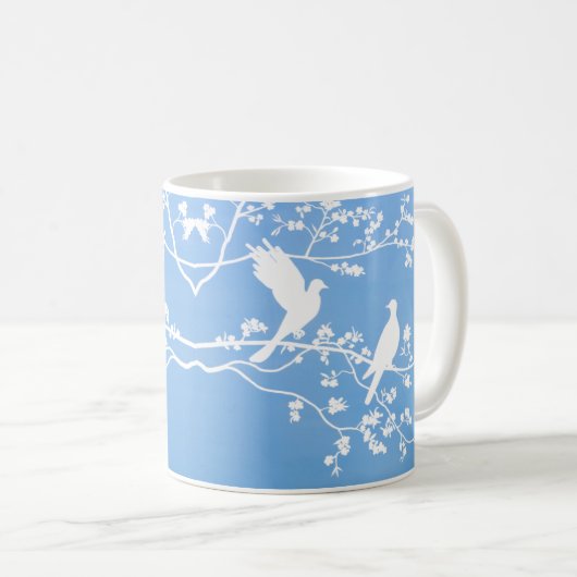 Mug Chine Doves - (Devant droit)