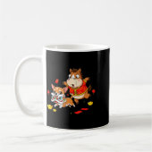 Mug Chinese Horse Chihuahua Funny Kid Mens Womens Happ (Gauche)