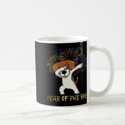 Mug Chinese New Year 2018 Fireworks Chinese Zodiac Gif (Droite)