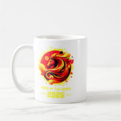 Mug Chinese New Year 2026 Horse Happy Chinese New Year (Gauche)
