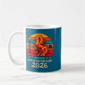 Mug Chinese New Year 2026 Year Of The Fire Horse Vinta (Gauche)
