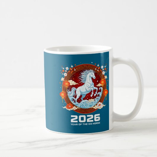 Mug Chinese New Year 2026 Year Of The Ice Horse  (Droite)