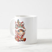 Mug Chinese New Year Horse 2026 Zodiac (Devant gauche)
