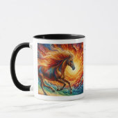 Mug Chinois 2026 Année du Cheval Fougueux (Gauche)