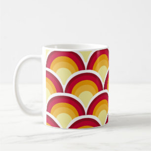 Mug chinois Abstrait, japonaise peau écaillée mythique