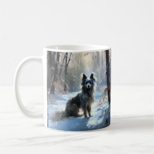 Mug Chinois Crested Laisser Il Neige Noël