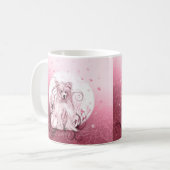 Mug Chinois en rose (Devant gauche)