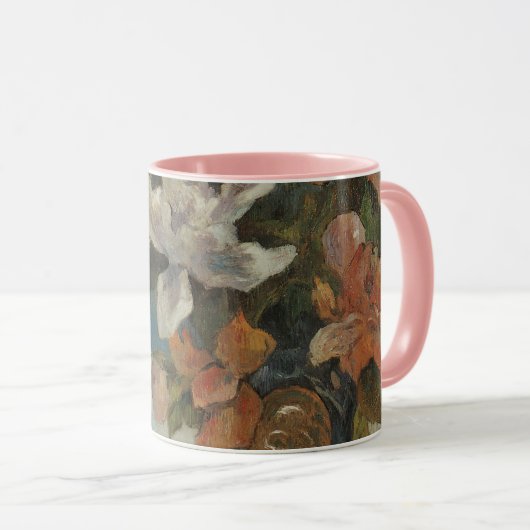 Mug Chinois Peonies et Mandoline par Paul Gauguin (Devant droit)