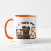 Mug Chinois Shar Pei Lover (Gauche)