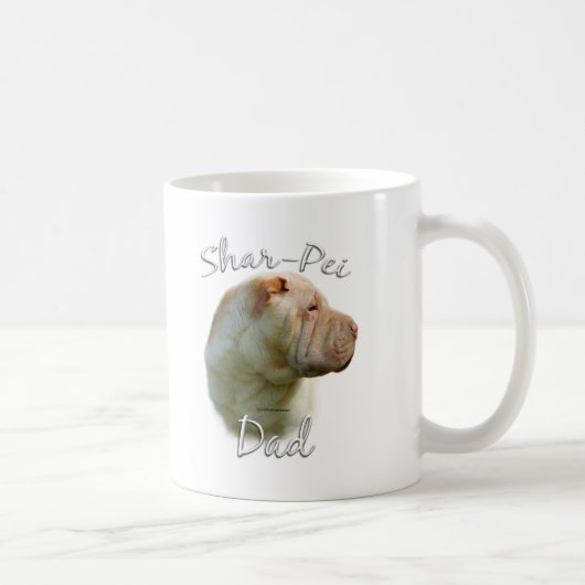 Mug Chinois Shar Pei Papa 2 (Droite)