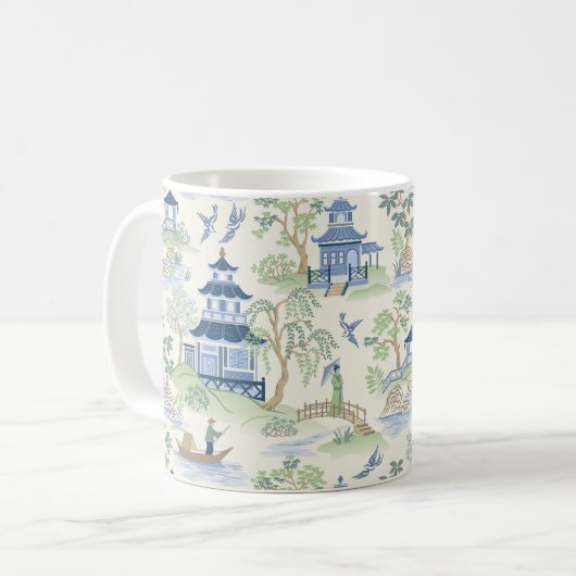 Mug Chinoiserie (Devant gauche)