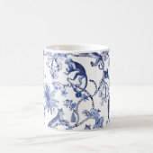 Mug Chinoiserie Chic Jungle Toile | Bleu et blanc (Centre)
