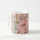 Mug Chinoiserie rose (Devant gauche)