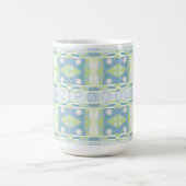 Mug Chintz bohème 20 Pastel Vert bleu rose (Centre)