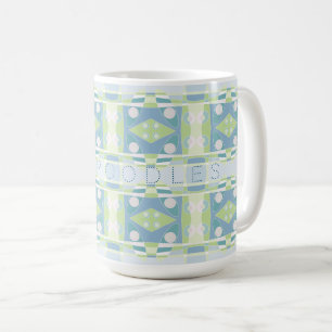 Mug Chintz bohème 20 Pastel Vert bleu rose