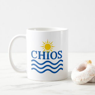 Mug CHIOS Grèce, Sun Waves