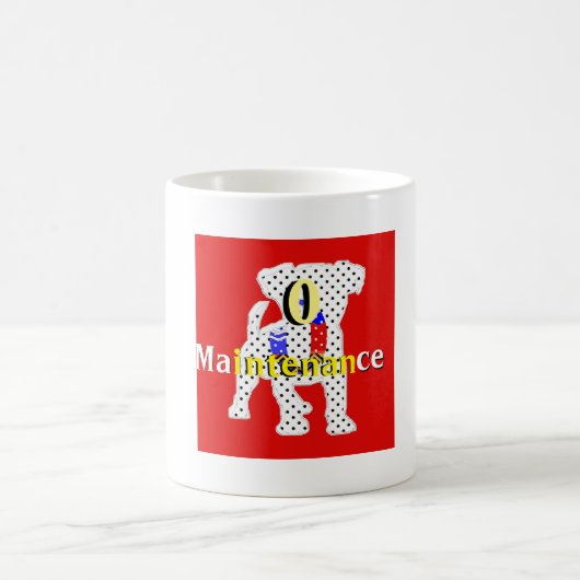 Mug Chiot 0 Musique de maintenance (Centre)