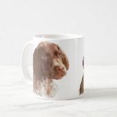 Mug Chiot à aire courte allemand (Devant gauche)